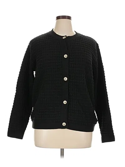 Pre-owned Dokotoo Cardigan Sweater In Black