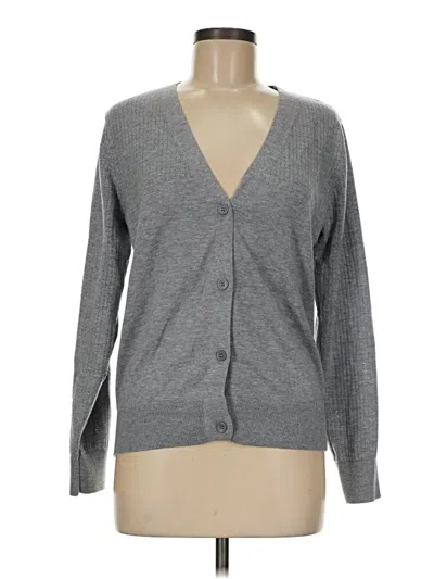 Pre-owned Dokotoo Cardigan Sweater In Gray