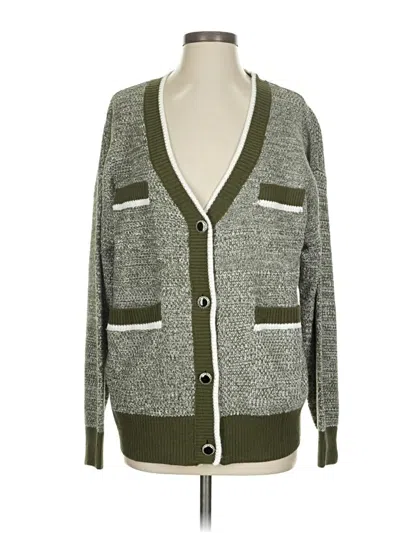 Pre-owned Dokotoo Cardigan Sweater In Green