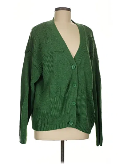 Pre-owned Dokotoo Cardigan Sweater In Green