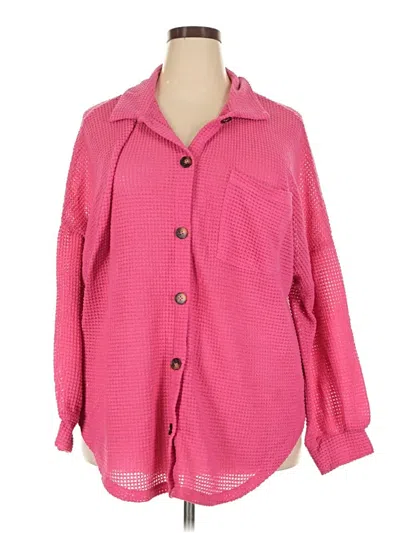 Pre-owned Dokotoo Cardigan Sweater In Pink