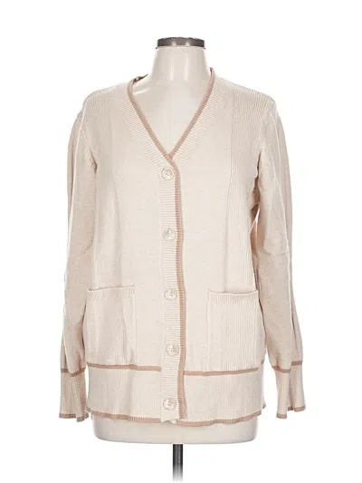 Pre-owned Dokotoo Cardigan Sweater In White