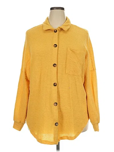 Pre-owned Dokotoo Cardigan Sweater In Yellow