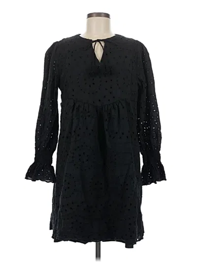 Pre-owned Dokotoo Casual Dress In Black
