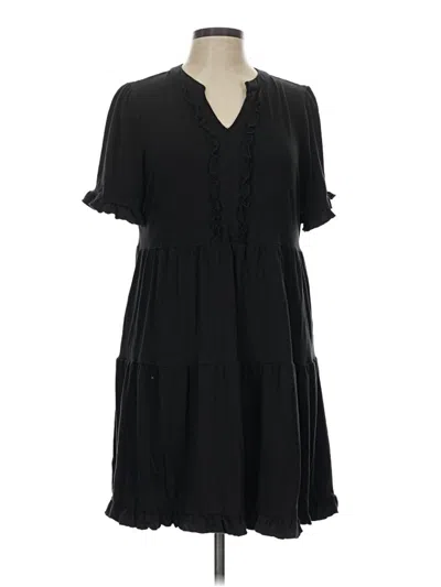 Pre-owned Dokotoo Casual Dress In Black