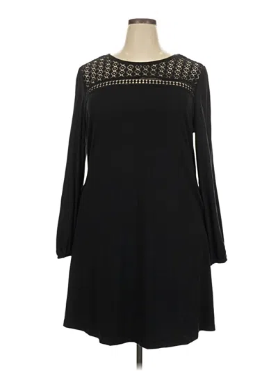 Pre-owned Dokotoo Casual Dress In Black