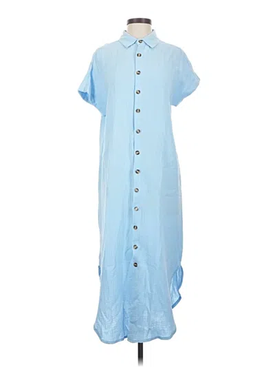 Pre-owned Dokotoo Casual Dress In Blue