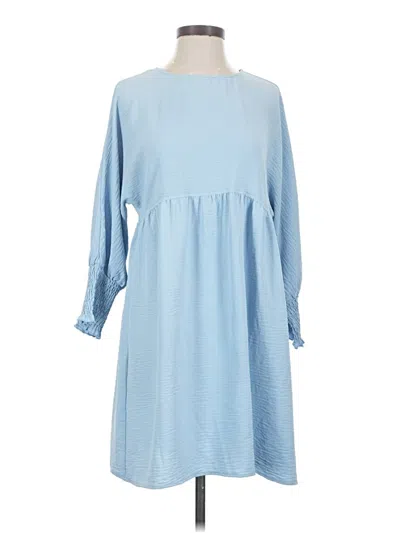 Pre-owned Dokotoo Casual Dress In Blue