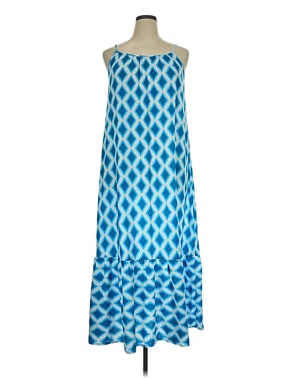 Pre-owned Dokotoo Casual Dress In Blue