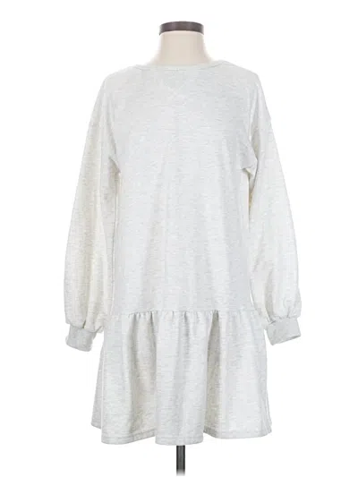 Pre-owned Dokotoo Casual Dress In Gray