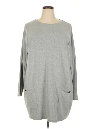 Pre-owned Dokotoo Casual Dress In Gray