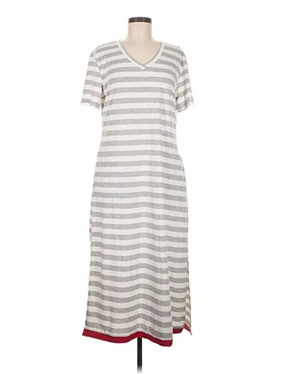 Pre-owned Dokotoo Casual Dress In Gray