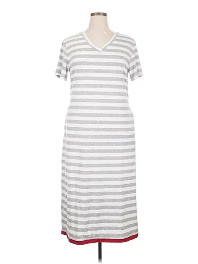Pre-owned Dokotoo Casual Dress In Gray