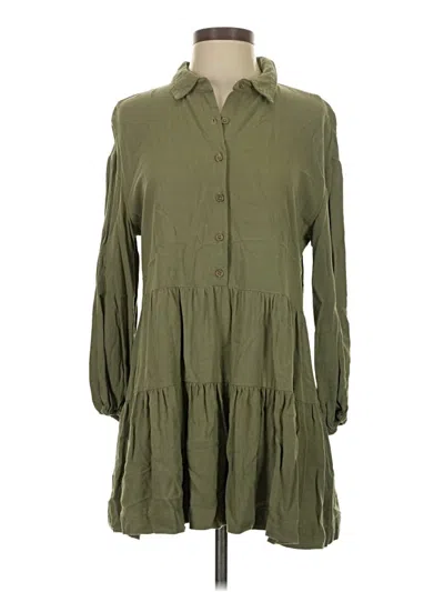Pre-owned Dokotoo Casual Dress In Green