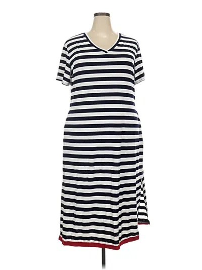 Pre-owned Dokotoo Casual Dress In Ivory