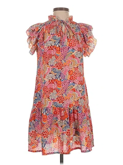 Pre-owned Dokotoo Casual Dress In Orange