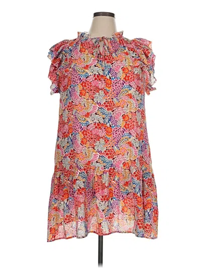 Pre-owned Dokotoo Casual Dress In Orange