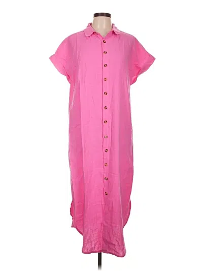 Pre-owned Dokotoo Casual Dress In Pink