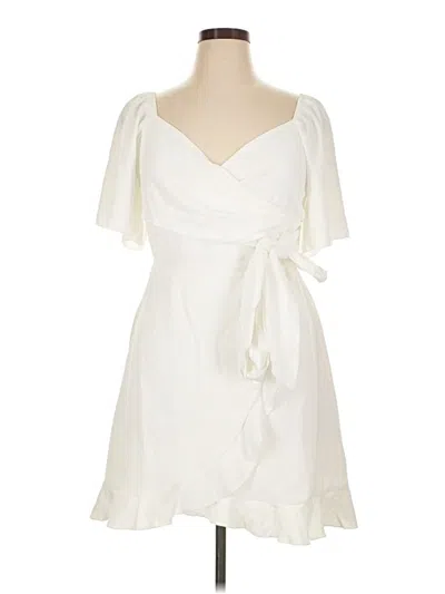 Pre-owned Dokotoo Cocktail Dress In Ivory