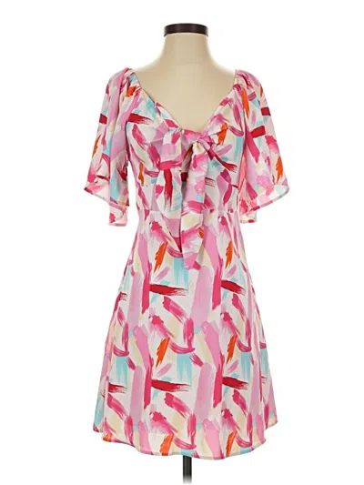 Pre-owned Dokotoo Cocktail Dress In Pink