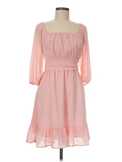 Pre-owned Dokotoo Cocktail Dress In Pink