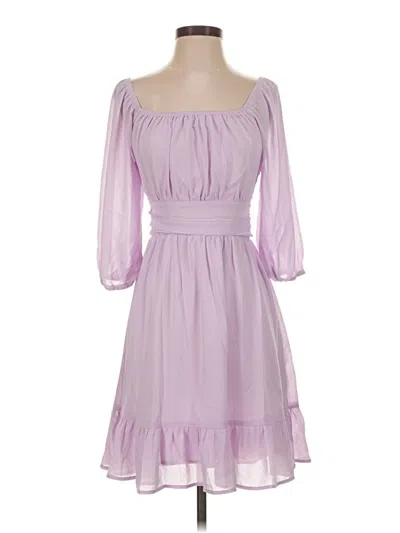 Pre-owned Dokotoo Cocktail Dress In Purple