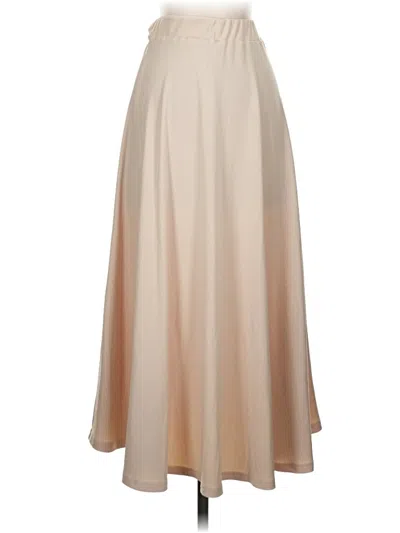 Pre-owned Dokotoo Formal Skirt In Tan