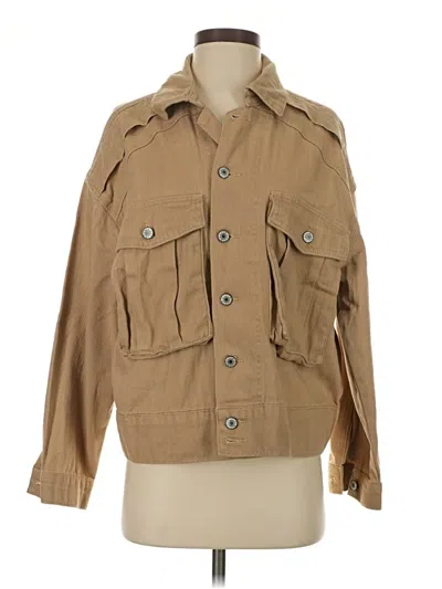 Pre-owned Dokotoo Jacket In Tan