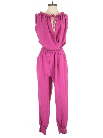 Pre-owned Dokotoo Jumpsuit In Pink