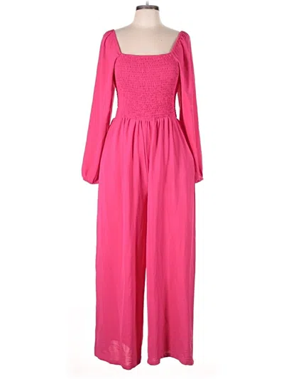 Pre-owned Dokotoo Jumpsuit In Pink