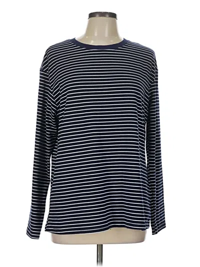 Pre-owned Dokotoo Long Sleeve T-shirt In Blue