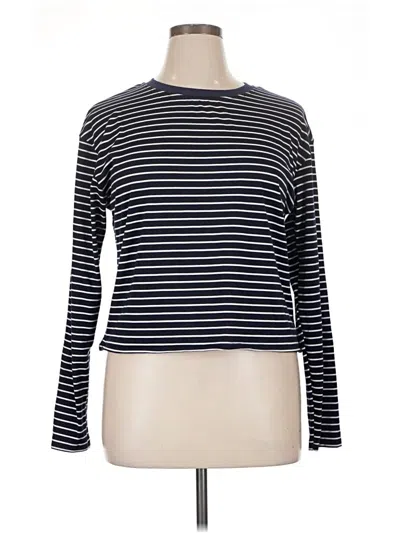 Pre-owned Dokotoo Long Sleeve T-shirt In Blue