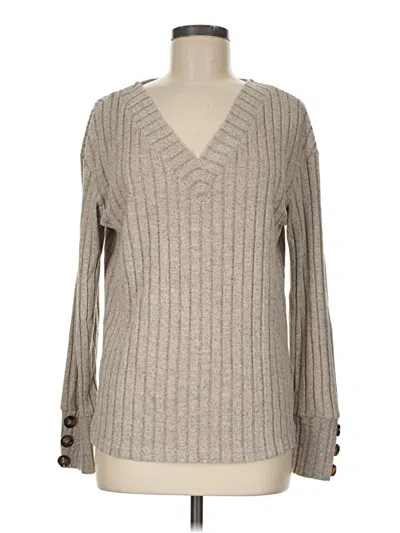 Pre-owned Dokotoo Long Sleeve T-shirt In Gray