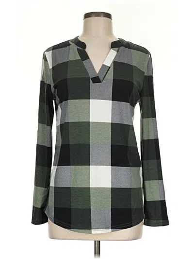 Pre-owned Dokotoo Long Sleeve T-shirt In Green