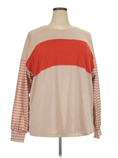 Pre-owned Dokotoo Long Sleeve T-shirt In Tan
