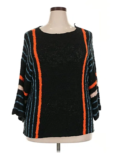 Pre-owned Dokotoo Pullover Sweater In Black