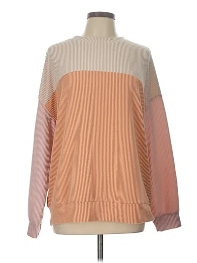 Pre-owned Dokotoo Pullover Sweater In Brown