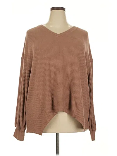 Pre-owned Dokotoo Pullover Sweater In Brown