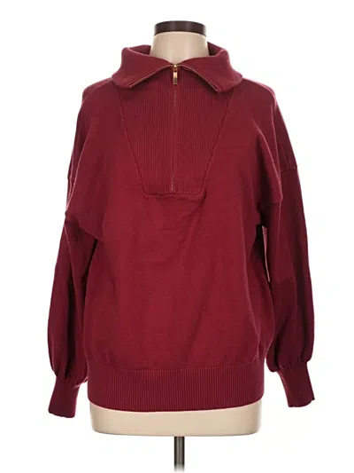 Pre-owned Dokotoo Pullover Sweater In Burgundy