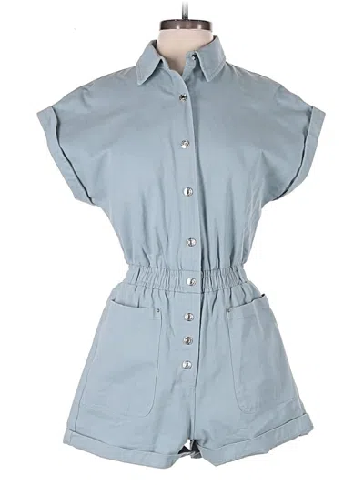 Pre-owned Dokotoo Romper In Blue