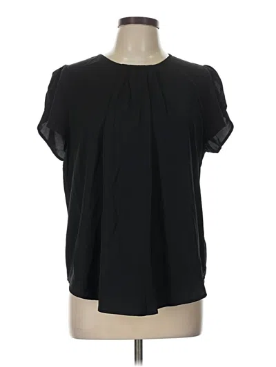 Dokotoo Short Sleeve Blouse In Black