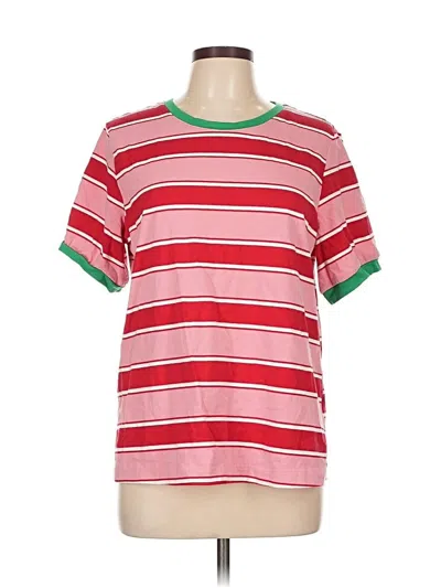 Pre-owned Dokotoo Short Sleeve T-shirt In Red