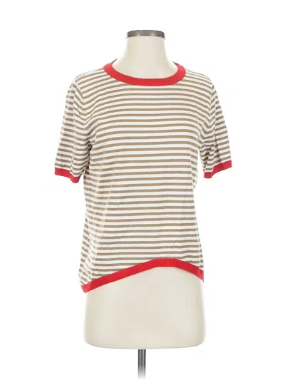 Pre-owned Dokotoo Short Sleeve T-shirt In White