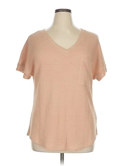 Pre-owned Dokotoo Short Sleeve T-shirt In Brown