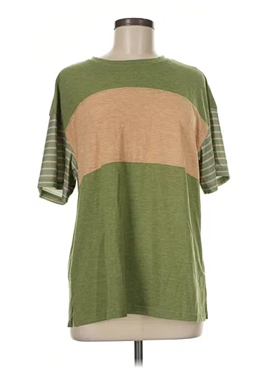 Pre-owned Dokotoo Short Sleeve T-shirt In Green