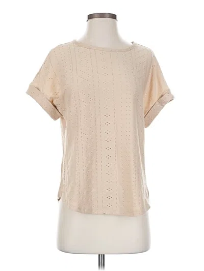 Pre-owned Dokotoo Short Sleeve T-shirt In Tan