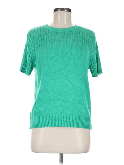 Pre-owned Dokotoo Short Sleeve Turtleneck In Green