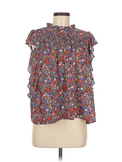 Pre-owned Dokotoo Sleeveless Blouse In Blue