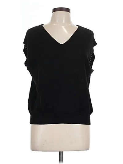 Pre-owned Dokotoo Sleeveless Top Black V-neck Tops