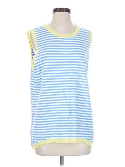 Pre-owned Dokotoo Sleeveless T-shirt In Blue